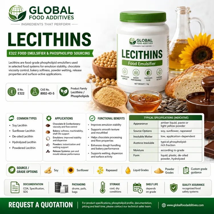Lecithins food additive food additive ingredient illustration